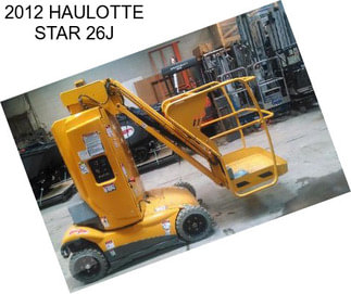 2012 HAULOTTE STAR 26J