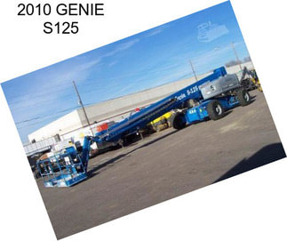 2010 GENIE S125