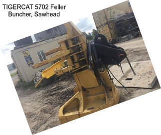 TIGERCAT 5702 Feller Buncher, Sawhead