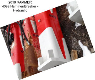 2018 RAMMER 4099 Hammer/Breaker - Hydraulic