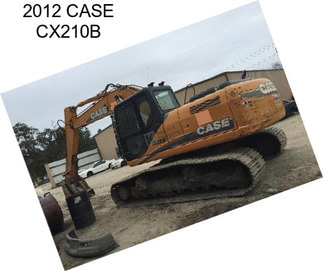 2012 CASE CX210B