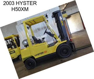 2003 HYSTER H50XM