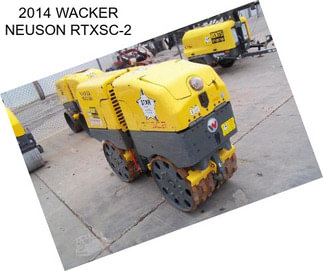 2014 WACKER NEUSON RTXSC-2