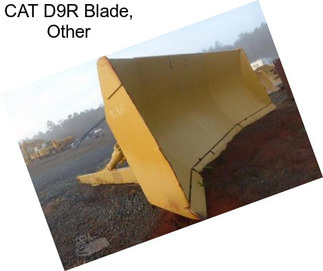CAT D9R Blade, Other