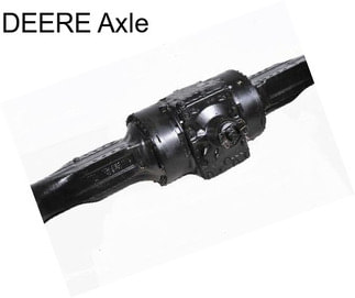 DEERE Axle