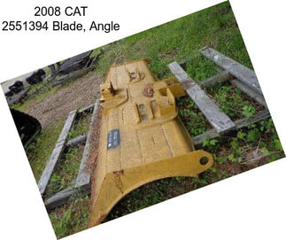 2008 CAT 2551394 Blade, Angle