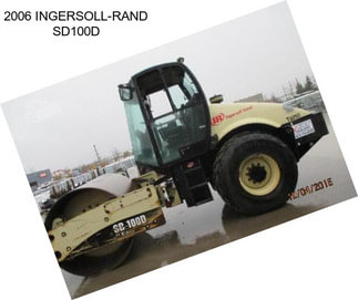 2006 INGERSOLL-RAND SD100D