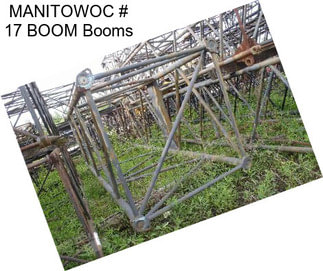 MANITOWOC # 17 BOOM Booms