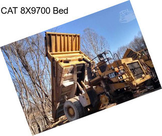 CAT 8X9700 Bed