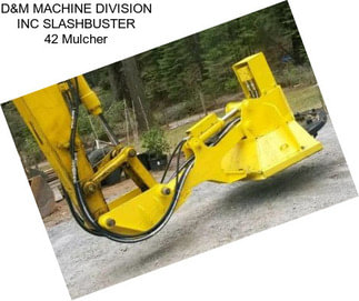 D&M MACHINE DIVISION INC SLASHBUSTER 42 Mulcher