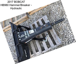 2017 BOBCAT HB980 Hammer/Breaker - Hydraulic