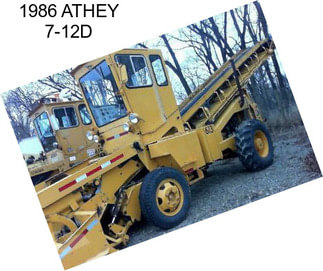 1986 ATHEY 7-12D