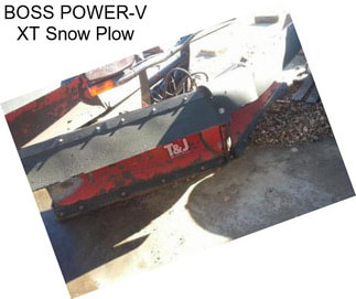 BOSS POWER-V XT Snow Plow