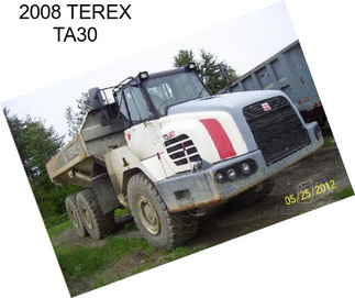 2008 TEREX TA30