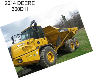 2014 DEERE 300D II