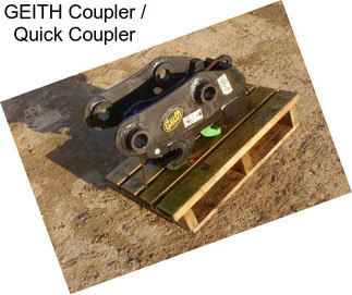 GEITH Coupler / Quick Coupler