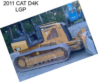 2011 CAT D4K LGP