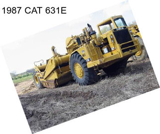 1987 CAT 631E