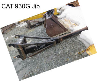 CAT 930G Jib