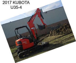 2017 KUBOTA U35-4