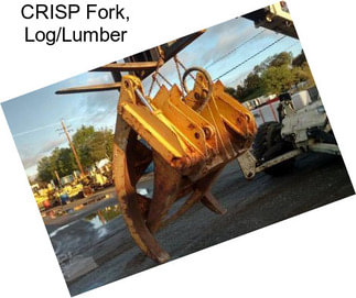 CRISP Fork, Log/Lumber