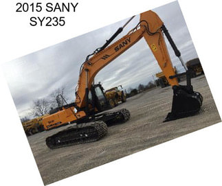 2015 SANY SY235