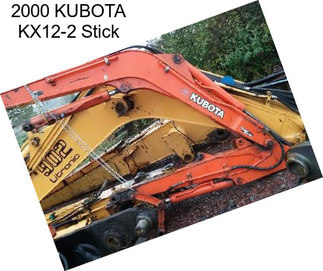 2000 KUBOTA KX12-2 Stick