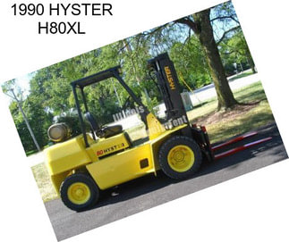 1990 HYSTER H80XL