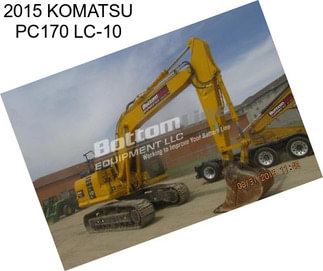 2015 KOMATSU PC170 LC-10