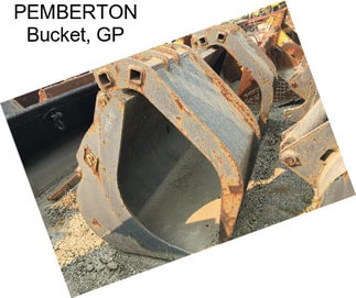 PEMBERTON Bucket, GP