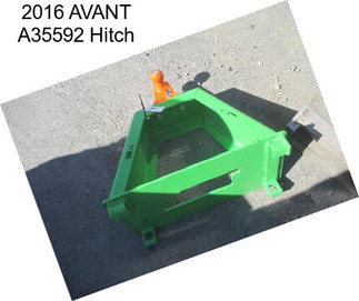 2016 AVANT A35592 Hitch