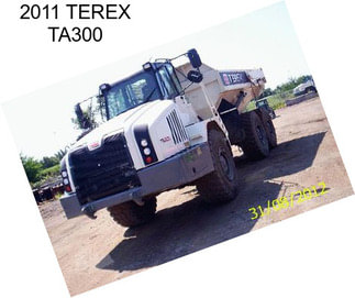 2011 TEREX TA300