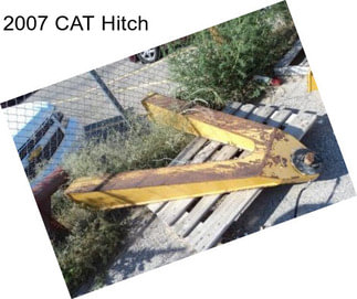 2007 CAT Hitch