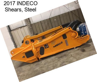 2017 INDECO Shears, Steel