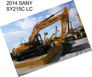 2014 SANY SY215C LC