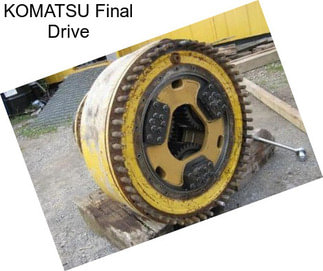 KOMATSU Final Drive