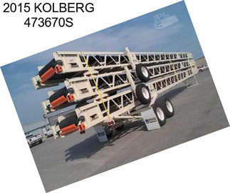 2015 KOLBERG 473670S