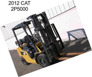 2012 CAT 2P5000