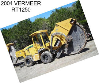 2004 VERMEER RT1250