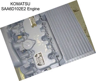 KOMATSU SAA6D102E2 Engine