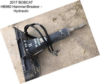 2017 BOBCAT HB980 Hammer/Breaker - Hydraulic