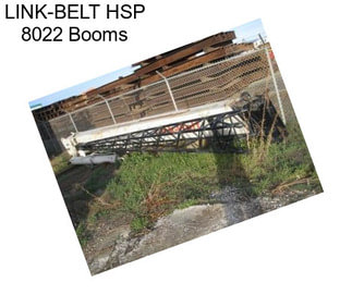 LINK-BELT HSP 8022 Booms