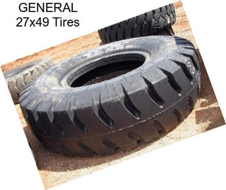 GENERAL 27x49 Tires