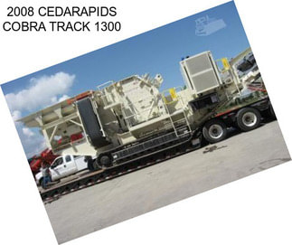 2008 CEDARAPIDS COBRA TRACK 1300