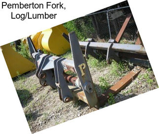 Pemberton Fork, Log/Lumber
