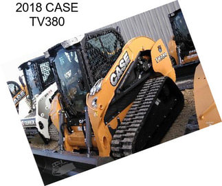 2018 CASE TV380