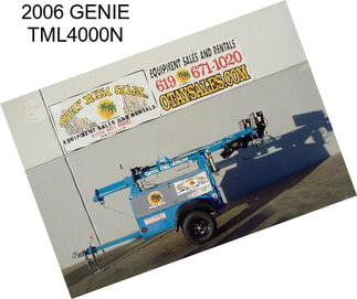 2006 GENIE TML4000N