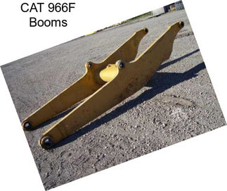 CAT 966F Booms