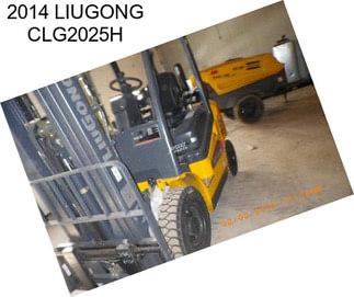 2014 LIUGONG CLG2025H