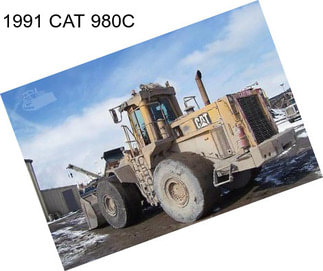 1991 CAT 980C